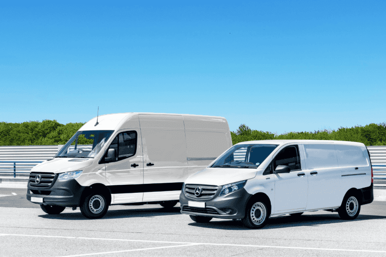 Fleet of vehicles acquired through asset finance for business expansion